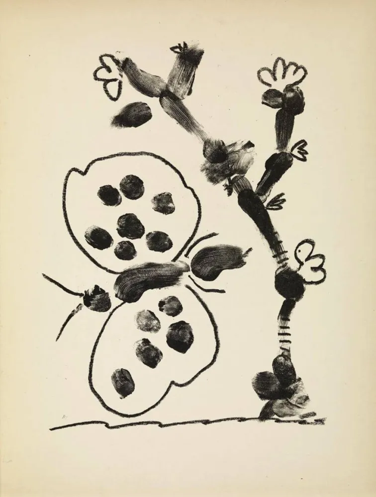 Lithograph Picasso - De mémoir d'homme, Planche III
