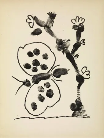 Lithograph Picasso - De mémoir d'homme, Planche III