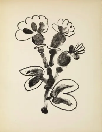 Lithograph Picasso - De mémoir d'homme, Planche V