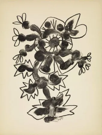Lithograph Picasso - De mémoir d'homme, Planche VI