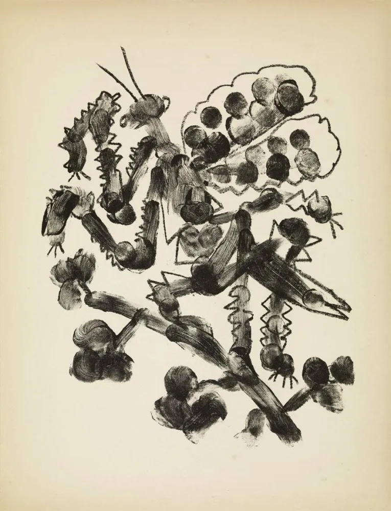 Lithograph Picasso - De mémoir d'homme, Planche VII