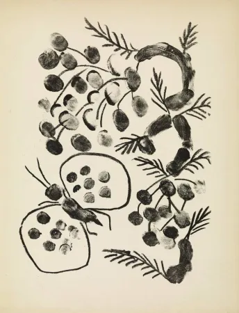 Lithograph Picasso - De mémoir d'homme, Planche VIII