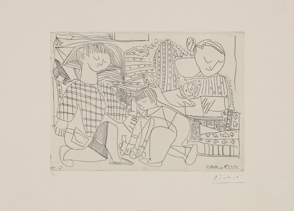 Etching Picasso - 
