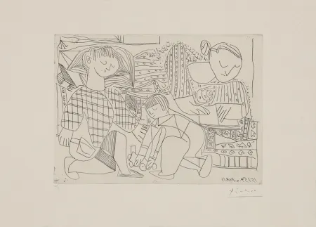 Etching Picasso - 