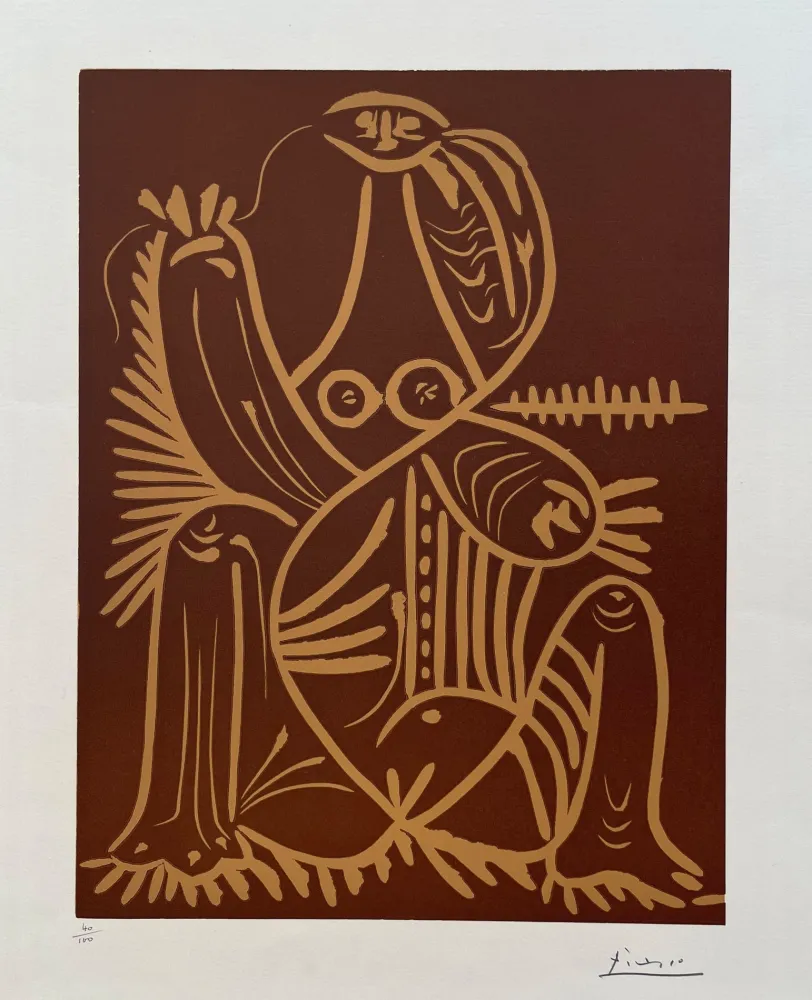 Linocut Picasso - Diurnes