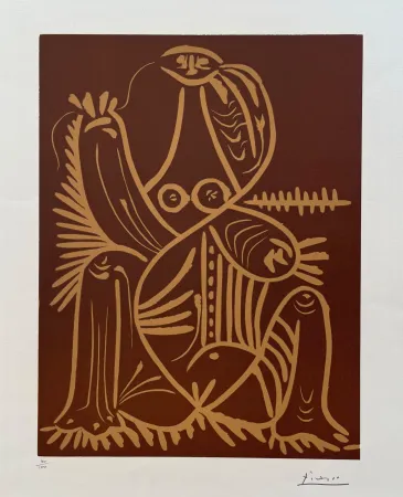 Linocut Picasso - Diurnes