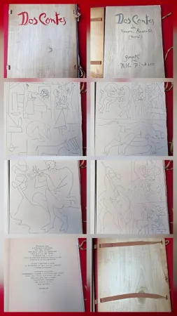 Engraving Picasso - Dos Contes -Reventos 