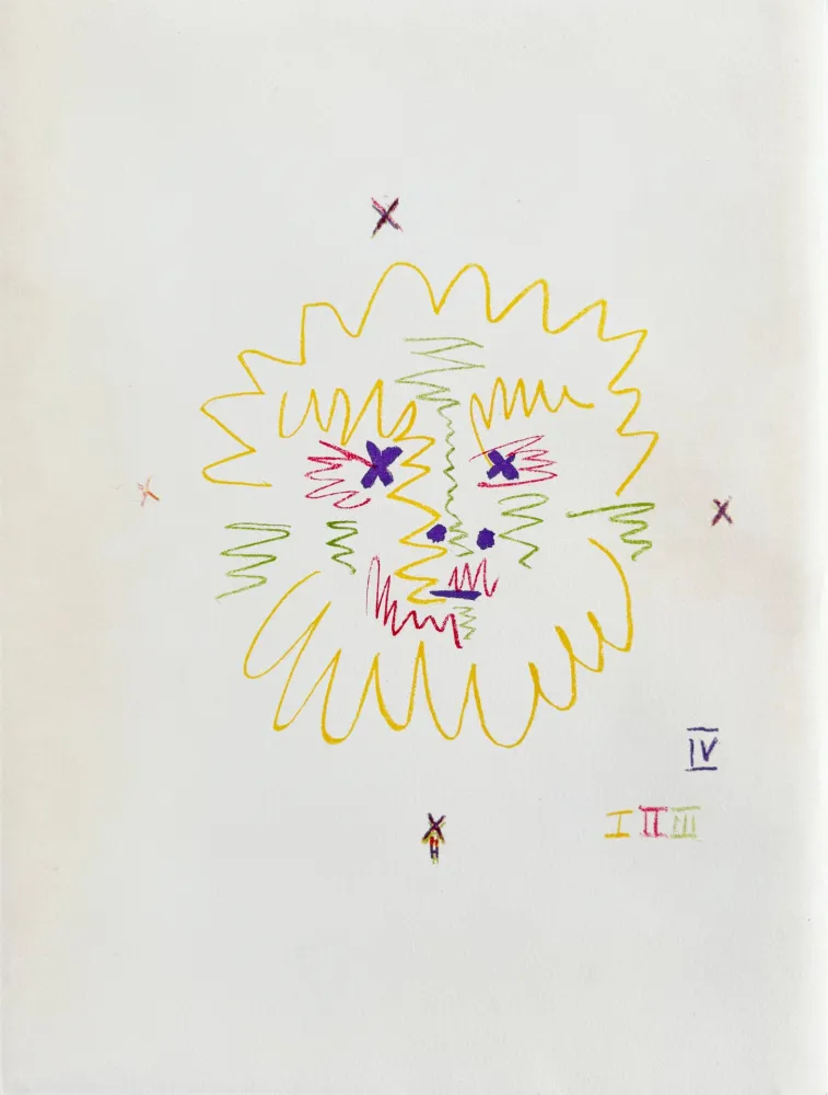 Lithograph Picasso - Faune