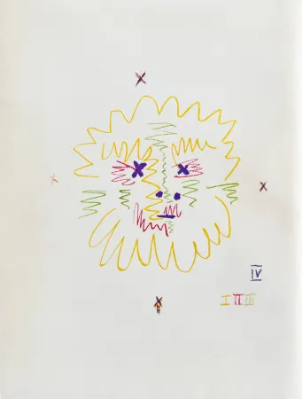 Lithograph Picasso - Faune