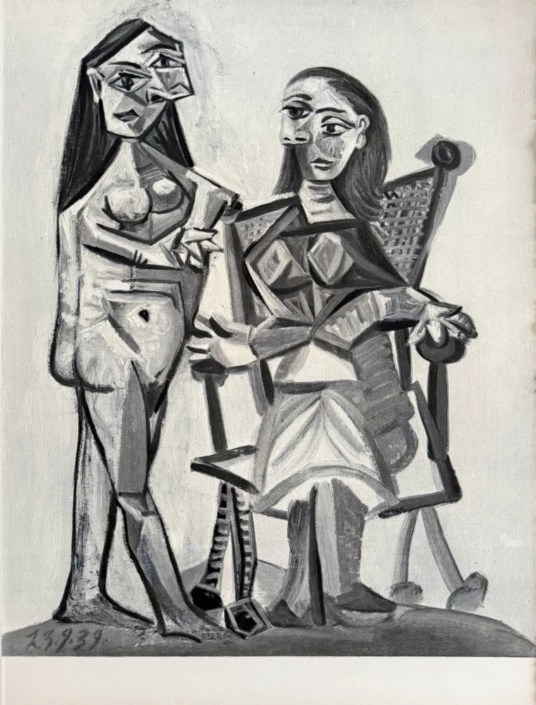 Lithograph Picasso - Femmes