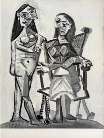Lithograph Picasso - Femmes