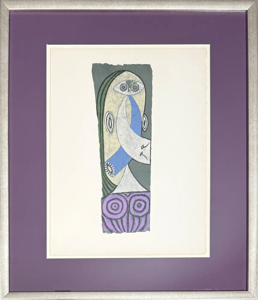 Lithograph Picasso - Figure