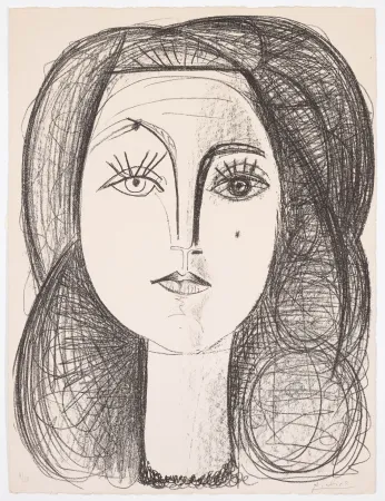 Lithograph Picasso - Françoise 1946 