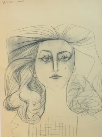 Lithograph Picasso - Francoise Gilot