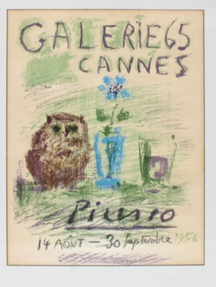 Lithograph Picasso - GALERIE 65 CANNES