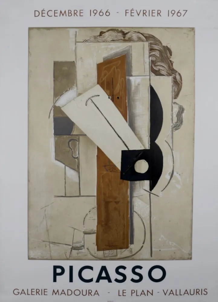 Lithograph Picasso - Galerie Madoura - Le Plan - Vallauris #1