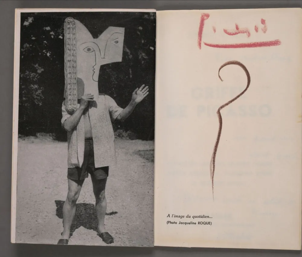 Illustrated Book Picasso - Griffes de Picasso, 1961 -Signed -Unique 