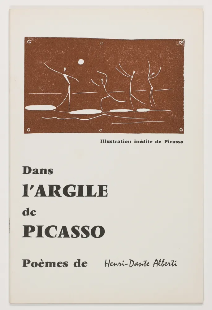 Illustrated Book Picasso - Jeu de ballon sur une plage (Dans l'Argile de Picasso)