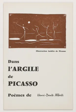 Illustrated Book Picasso - Jeu de ballon sur une plage (Dans l'Argile de Picasso)