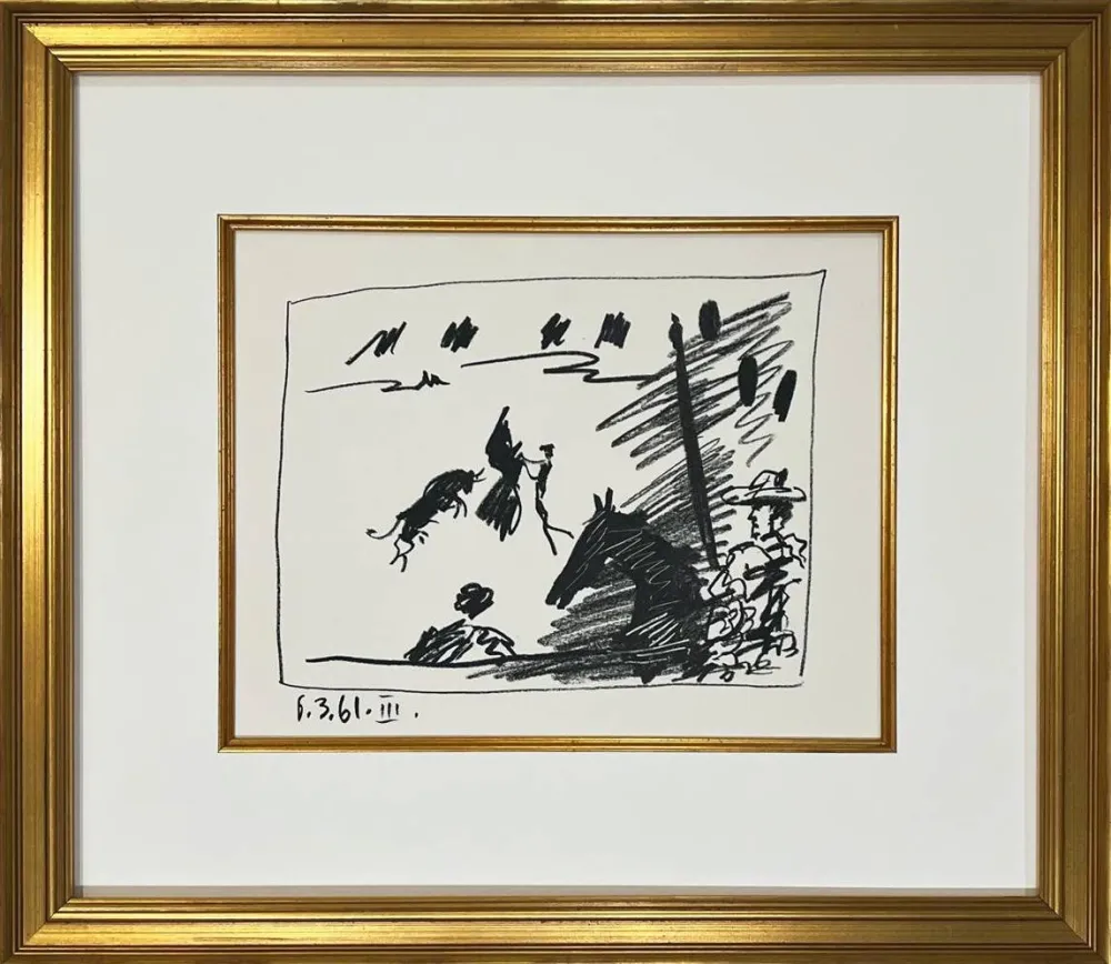 Lithograph Picasso - Jeu de la Cape