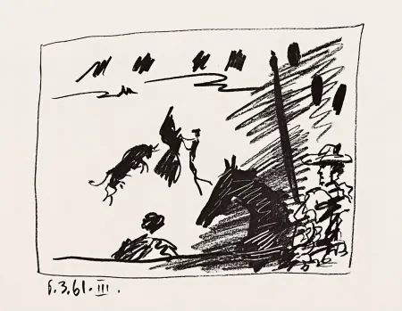 Lithograph Picasso - Jeu de la Cape