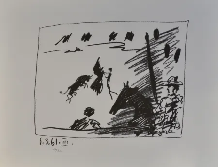 Lithograph Picasso - Jeu de la Cape