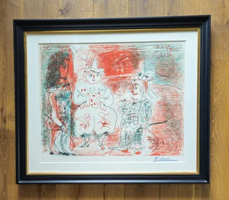 Lithograph Picasso - L’ Ecuyere et les clown