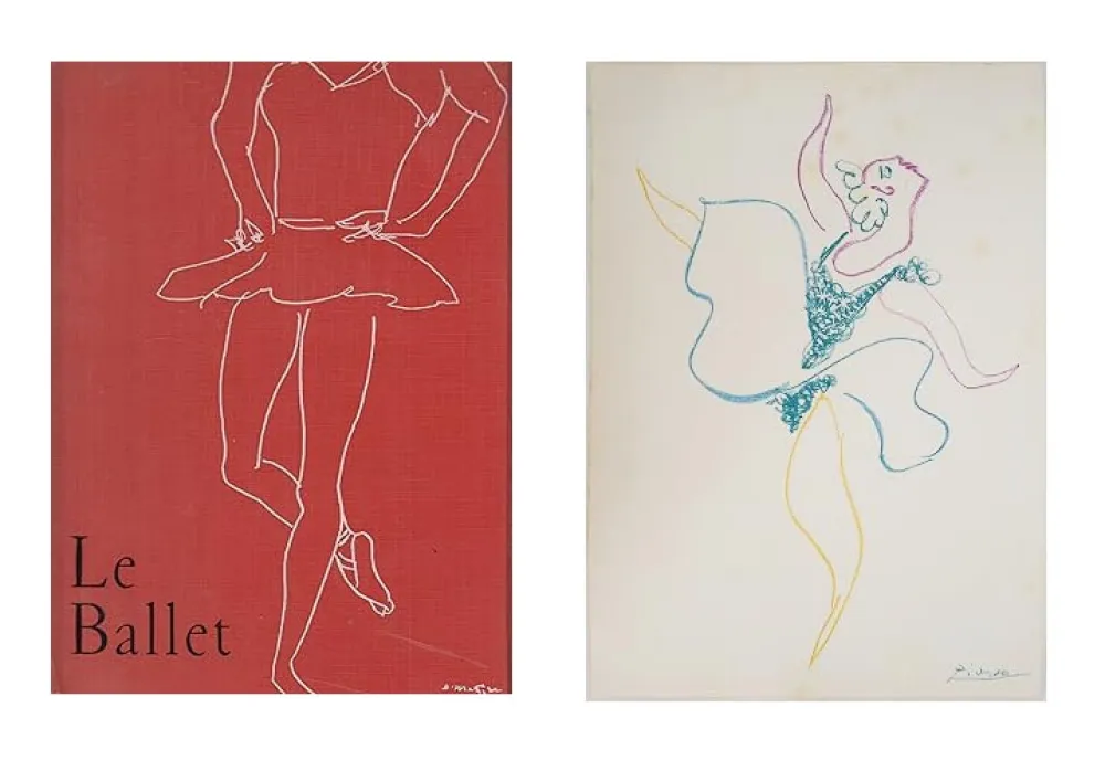 Illustrated Book Picasso - La ballet