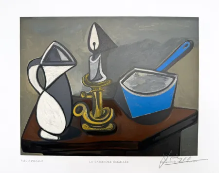 Woodcut Picasso - La Casserole Émaillée