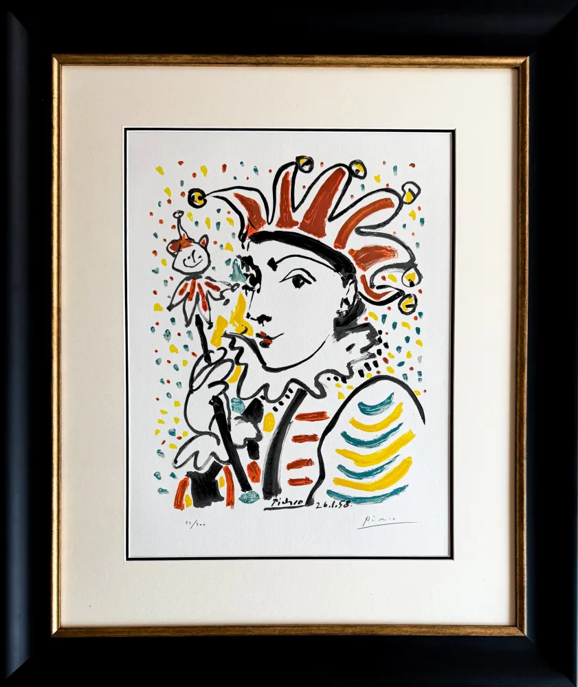 Lithograph Picasso - La Folie