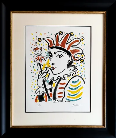 Lithograph Picasso - La Folie