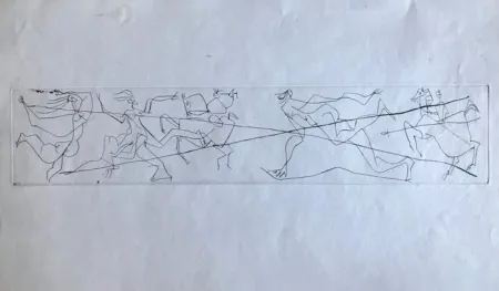 Drypoint Picasso - La maigre