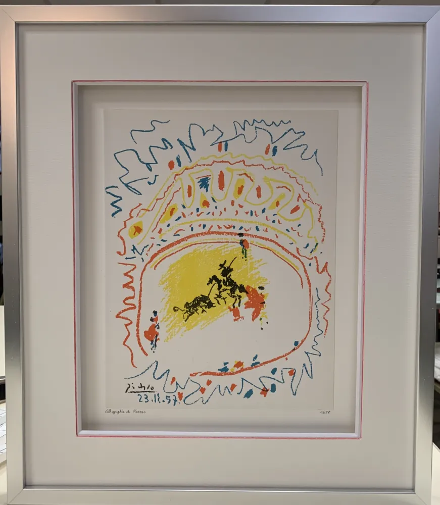 Lithograph Picasso - La petite corrida