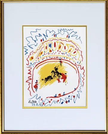 Lithograph Picasso - La Petite Corrida