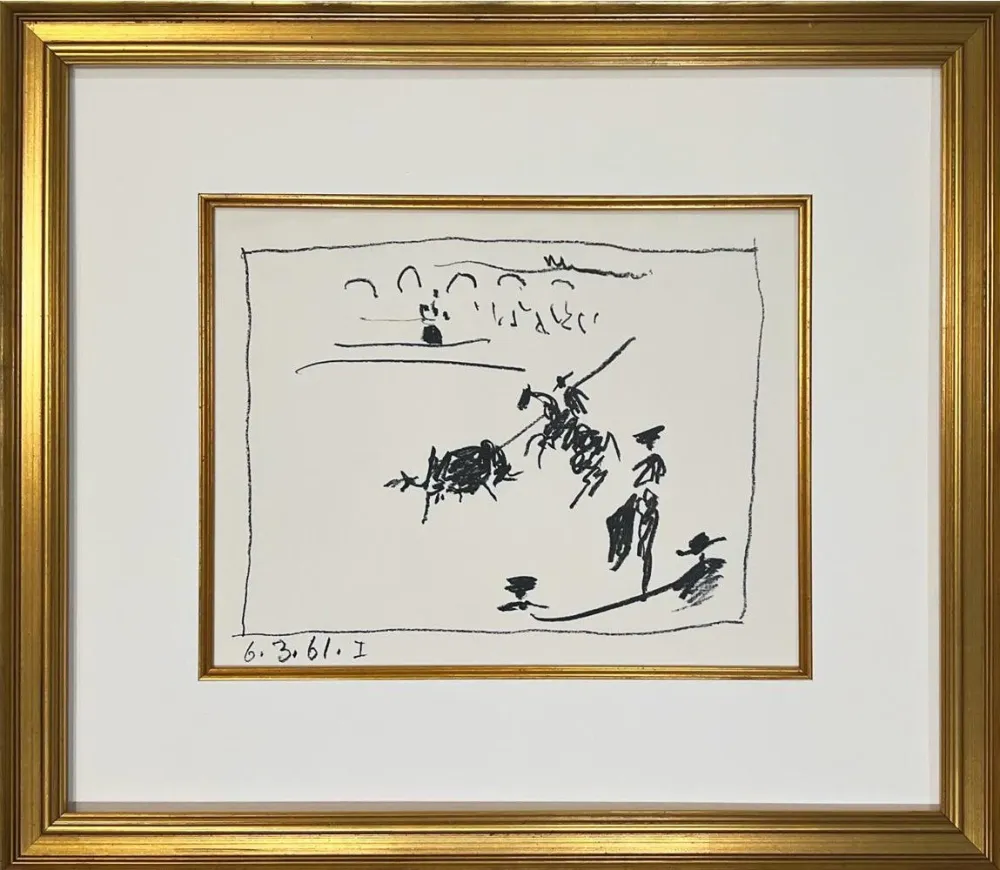 Lithograph Picasso - La Pique