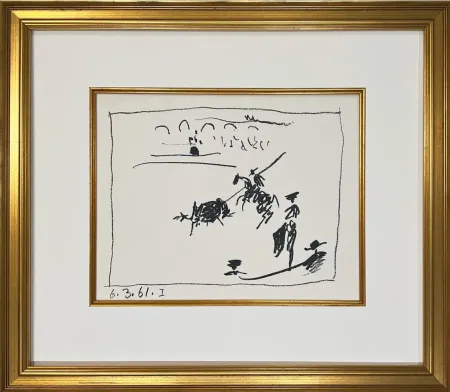 Lithograph Picasso - La Pique