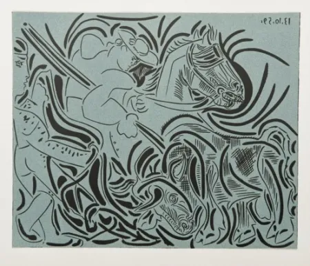 Etching Picasso - La Pique