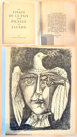 Lithograph Picasso - La Visage de la Paix 1951 Deluxe 