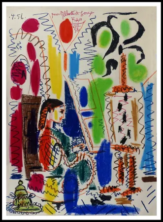 Lithograph Picasso - L'atelier de CANNES
