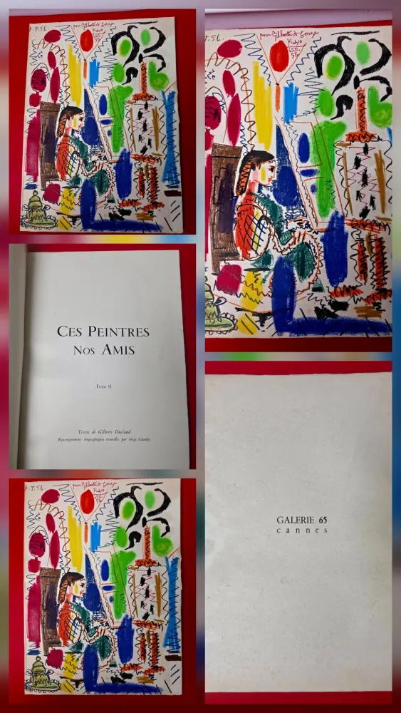 Lithograph Picasso - L'atelier de Cannes/Ces Peintres mes Amis Vol II 