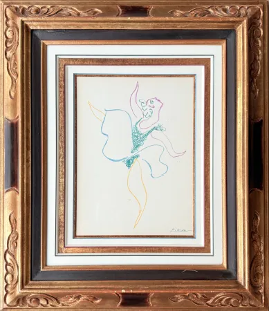 Lithograph Picasso - Le Ballet