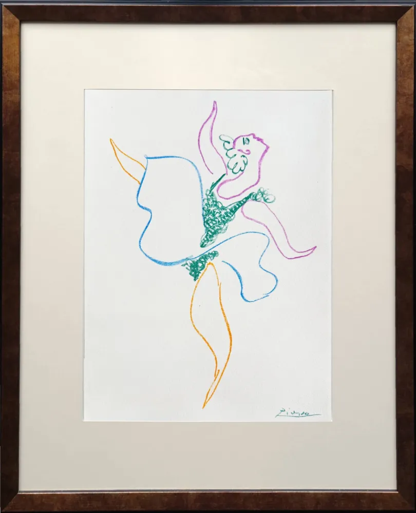 Lithograph Picasso - Le Ballet