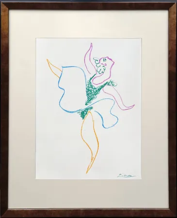 Lithograph Picasso - Le Ballet