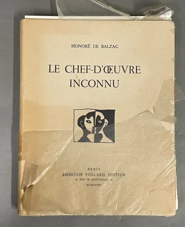 Woodcut Picasso - Le Chef‑d’œuvre inconnu
