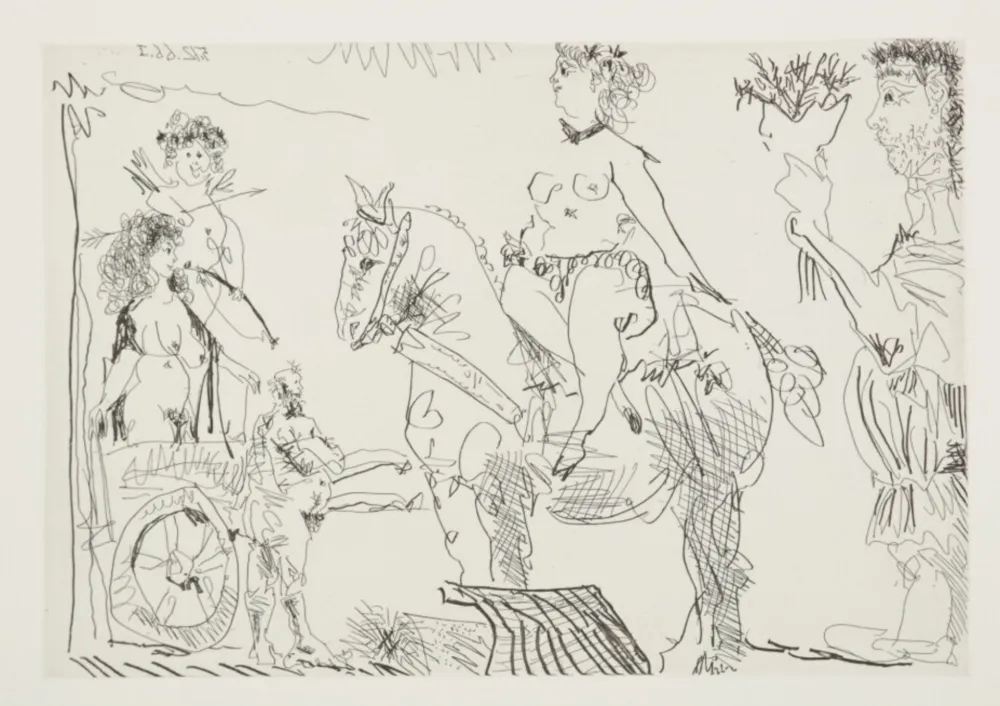 Etching Picasso - Le Cocu magnifique