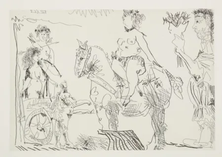 Etching Picasso - Le Cocu magnifique