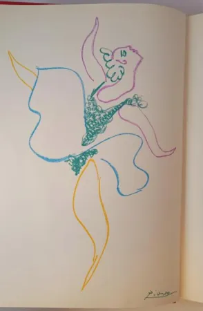 Lithograph Picasso - Le Danseuse 1954 / Le Ballet/Ballerina 