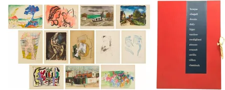 Illustrated Book Picasso - Le douze Contemporains-Portfolio 