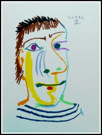 Lithograph Picasso - LE GOUT DU BONHEUR - Planche N°23