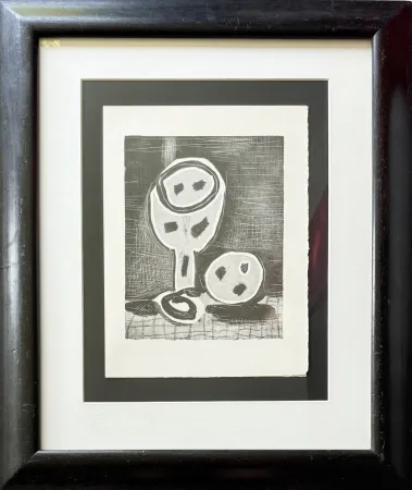 Lithograph Picasso - Le Grand Verre